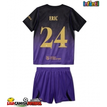Camisa de Futebol Barcelona Eric Garcia #24 Equipamento Secundário Infantil 2026-27 Manga Curta (+ Calças curtas)